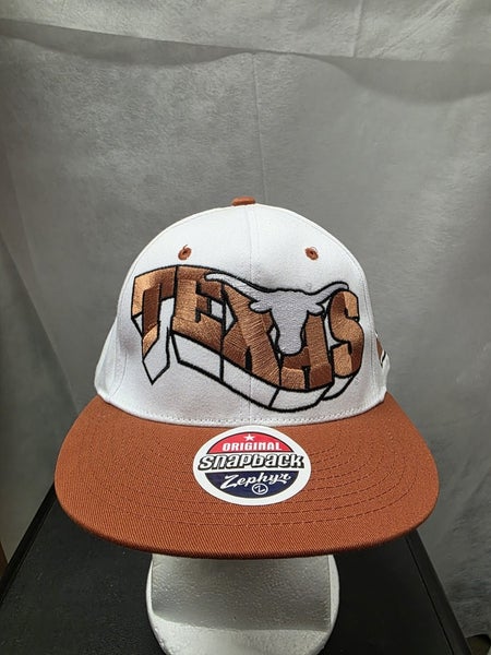NWT Texas Longhorns Zephyr G-Wave Snapback Hat NCAA