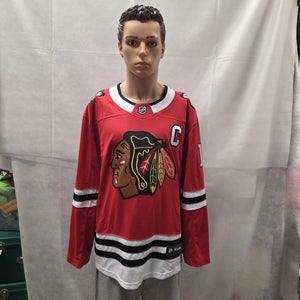 NWOT Johnathan Towes Chicago Blackhawks Fanatics Jersey L NHL