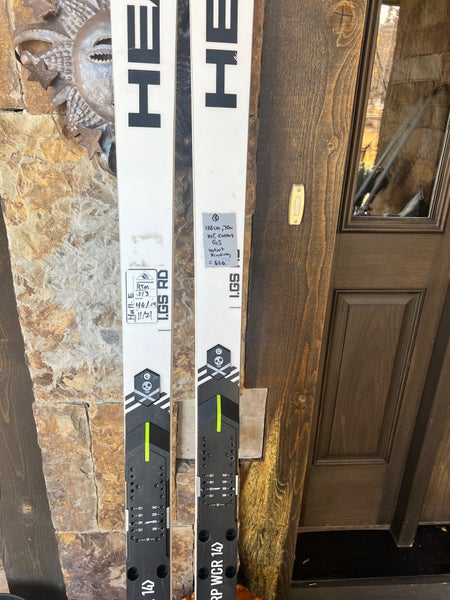 HEAD World Cup Rebels e-GS RD 188 cm Racing Skis Without Bindings (Used)