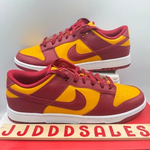 Nike Dunk Low USC 2022 Midas Gold Sneakers Retro DD1391-701 Mens Size 13 NIB NEW