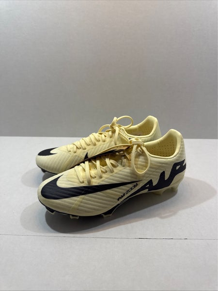 Yellow Men's Size M 5.5 (W 6.5) Nike Mercurial Vapor 15 Cleats (New)