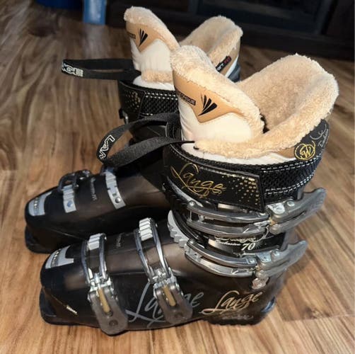 Lange Delight Exclusive 70 Downhill Ski boots mondo 25.5 woman 8.5-9