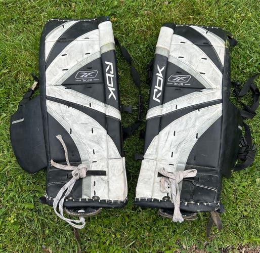 Reebok 7k Goalie Leg pads Jr 31”