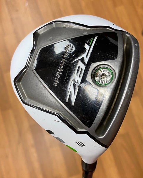 TaylorMade RocketBallz 3 Wood RH , Stiff Flex , Newer Golf Pride Align Grip (Sm dent top of head)