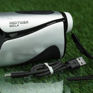 REDTIGER OLED RANGEFINDER 1200 YARD RECHARGABLE GOLF SLOPE YARDAGE WITH USB CORD