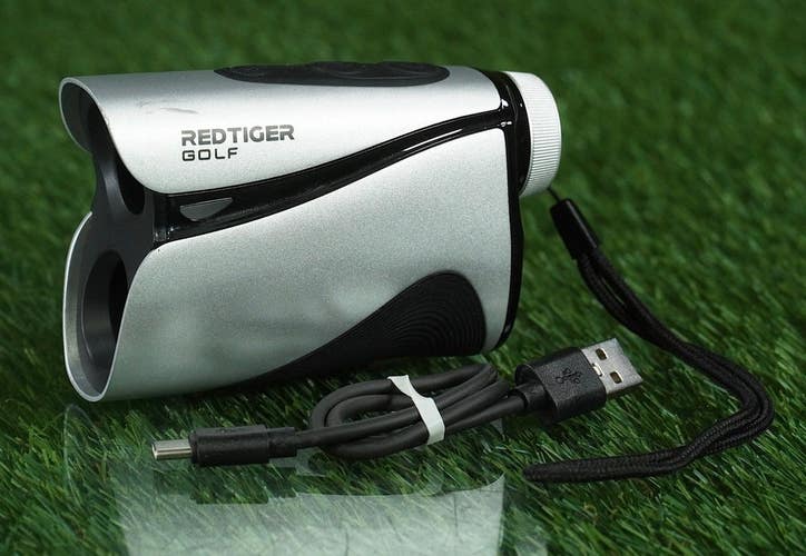 REDTIGER OLED RANGEFINDER 1200 YARD RECHARGABLE GOLF SLOPE YARDAGE WITH USB CORD