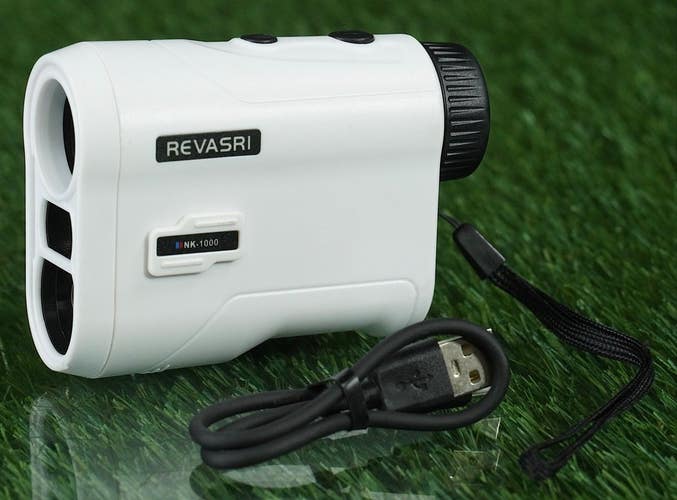 REVASRI NK-1000 RANGEFINDER RECHARGABLE GOLF SLOPE YARDAGE WITH USB CHARGE CORD