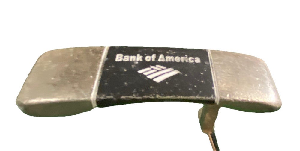 Strata Golf Bank Of America Blade Putter RH Steel Shaft 35" New Mid-Size Grip