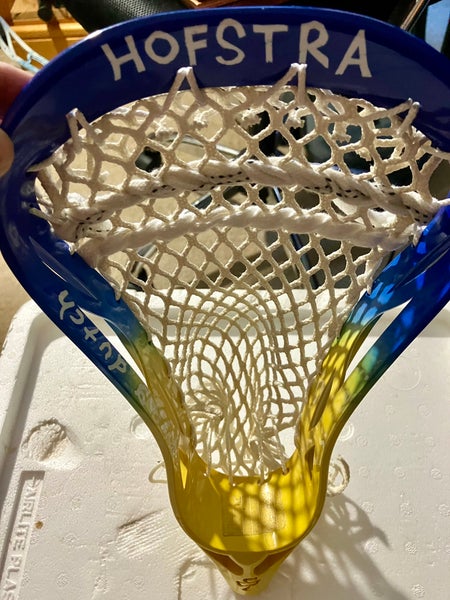 Shamrock onyx men’s lacrosse head custom dyed Hofstra flying Dutch (New)