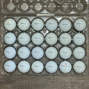 24 Titleist AVX Golf Balls - 5A Mint Condition
