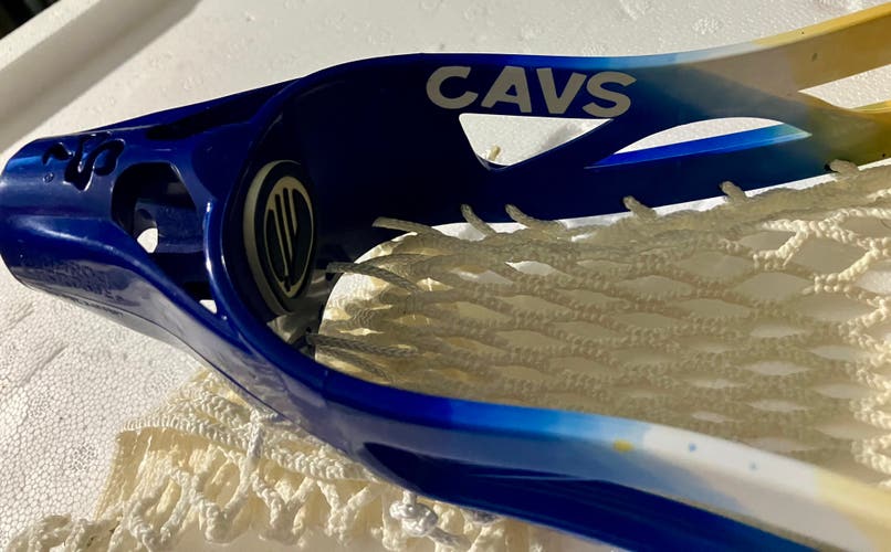 Shamrock onyx custom dyed  men’s  lacrosse head Virginia cavsNew)