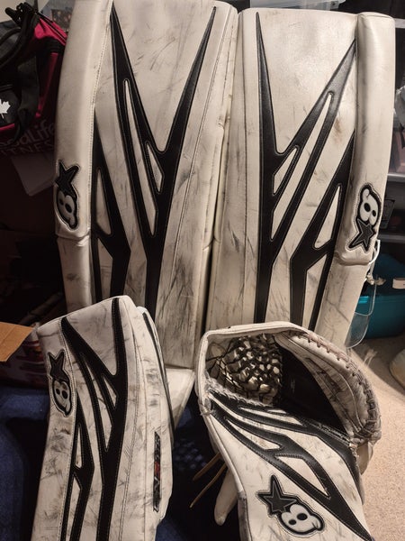 36" 2017 Brian's G-Netik Pro 3 Regular Goalie Full Set (Used)
