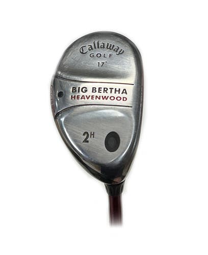 Callaway Big Bertha Heaven Wood 17* 2 Hybrid Graphite RCH 75 Firm Flex