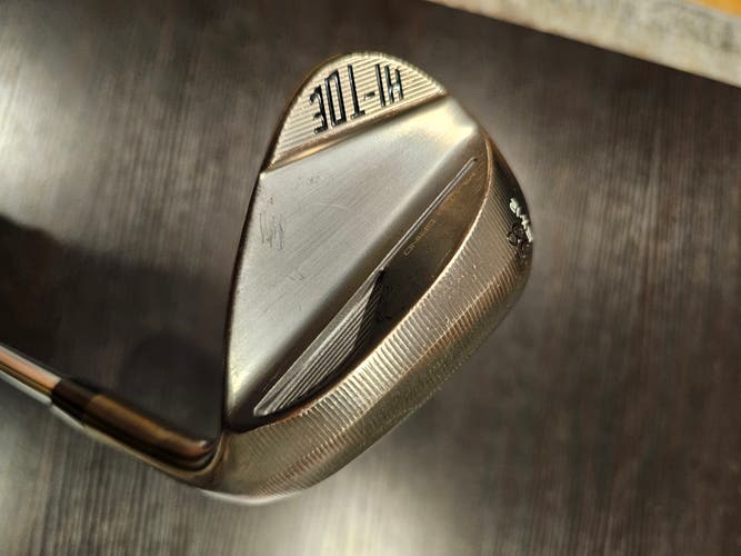 RIGHT HAND TAYLORMADE HI-TOE 4 ATX AGED LOB WEDGE 58-12 STEEL DG WEDGE FLEX