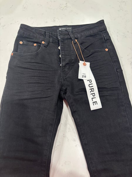 Purple jeans