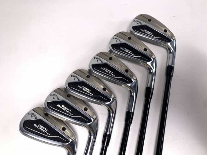 Callaway Great Big Bertha 23 Iron Set 5-PW Vista Pro R3 40g Ladies RH