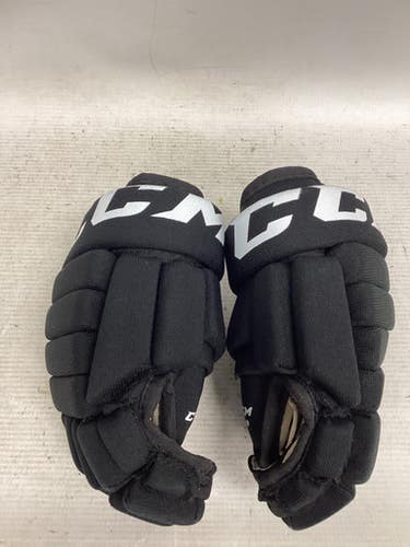 Used CCM LTP GLOVES Youth Gloves Black 10" 11851-S000039782