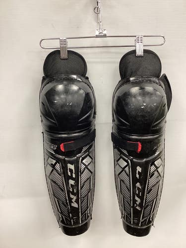 Used CCM JETSPEED LE Senior Shin Guards Black 13" 11851-S000039798