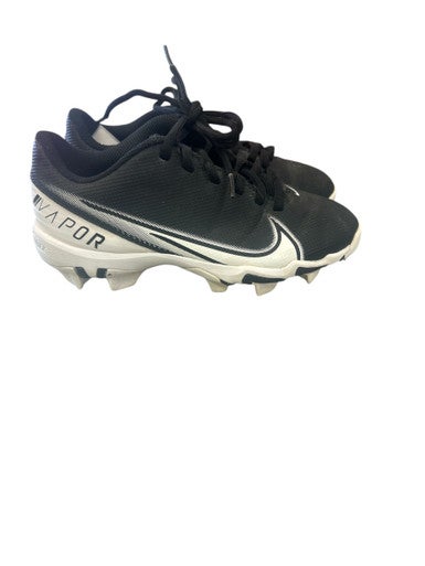 Used Nike VAPOR CD0077-001 CLEATS BB/SB Cleats Black And White Junior 01.5 11862-S000091587