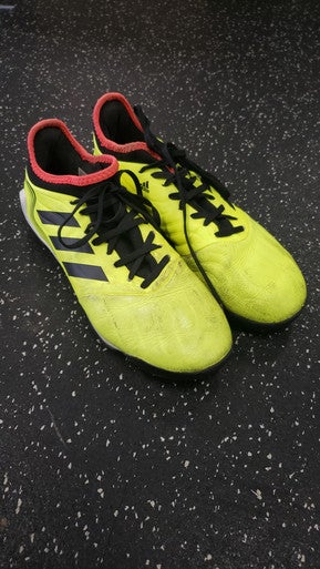 Used Adidas Soccer Turf Shoes Optic Yellow Senior 7 11849-S000033198