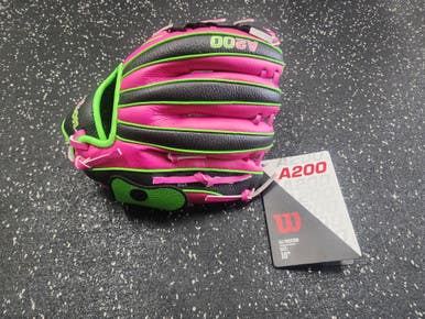 New Wilson A200 LHT Ez Catch T-ball Party Animals 11849-WILWBW10221410