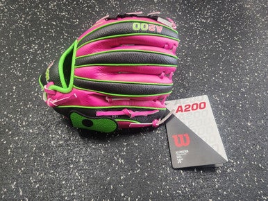 New Wilson A200 LHT Ez Catch T-ball Party Animals 11849-WILWBW10221410