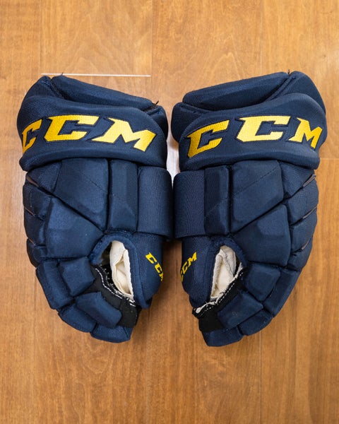 Like New NHL Pro Stock CCM HGPJS 13" Hockey Gloves (Pro JetSpeed) St Louis Blues