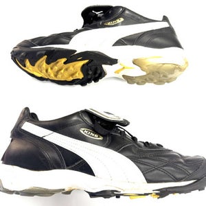 Used Puma Soccer Turf Shoes Black Senior 9 11860-C000300464