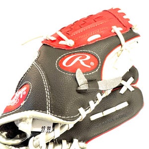 Used Rawlings PLAYER SERIES BB/SB Glove RH Throw Red 10" 11860-C000300467