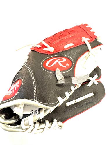 Used Rawlings PLAYER SERIES BB/SB Glove RH Throw Red 10" 11860-C000300467