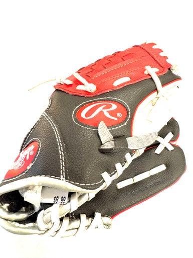 Used Rawlings PLAYER SERIES BB/SB Glove RH Throw Red 10" 11860-C000300467