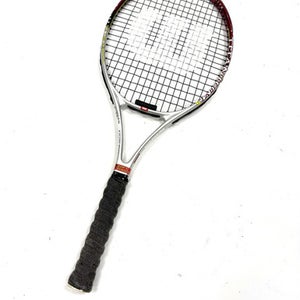 Used Wilson TITANIUM GRAPHITE Adult Tennis Racquet Maroon 4 3/8" 11860-C000300427