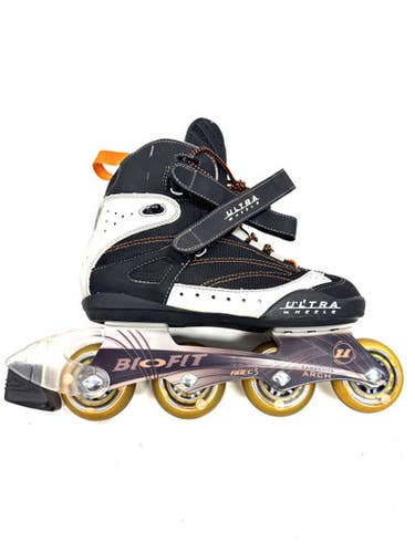Used Ultra Wheels ABEC 3 Senior Rec Fitness Skates Grey Senior 9 11860-S000300423