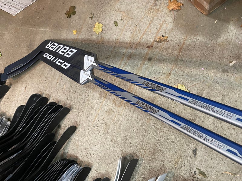 2 Pack New Bauer Mach Goalie Stick 27" Pro Stock