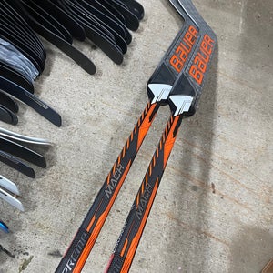 2 Pack New Bauer Mach Goalie Stick 26" Pro Stock Kolosev Flyers Orange