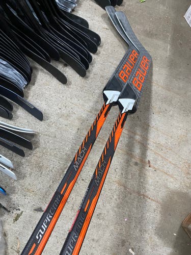 2 Pack New Bauer Mach Goalie Stick 26" Pro Stock