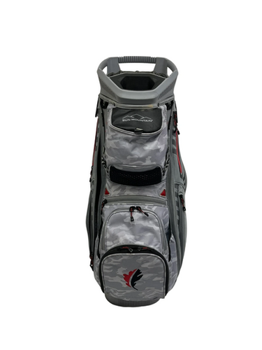 Used Sun Mountain C-130 Mens Cart Bag Grey 11692-S000143741