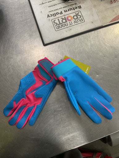 Used Nike BB/SB Batting Gloves Pink LG 11614-S000224639