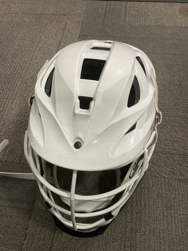 Used Cascade S Lacrosse Helmet White S/M 11614-S000224617
