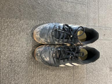 Used Adidas PURE HUSTLE BB/SB Cleats Black Junior 04.5 11614-S000222199