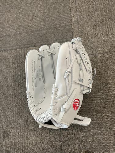 Used Rawlings LIBERTY ADVANCED BB/SB Glove LH Throw White 12" 11614-S000220220