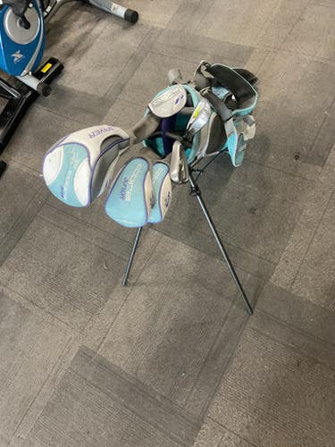 Used Cobra JUNIOR Teen Package Set RH Carolina Blue 7 Piece 11614-S000219754