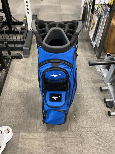 Used Mizuno BR-D4C GOLF BAG Mens Cart Bag Navy Blue 11614-S000219657