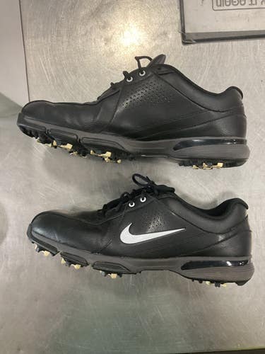 Used Nike Mens Golf Shoes Black Senior 9.5 11614-S000221801