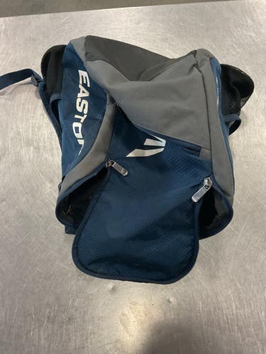 Used Easton 2 BAT BACKPACK BB/SB Player Backpack Navy Blue 11614-S000217357