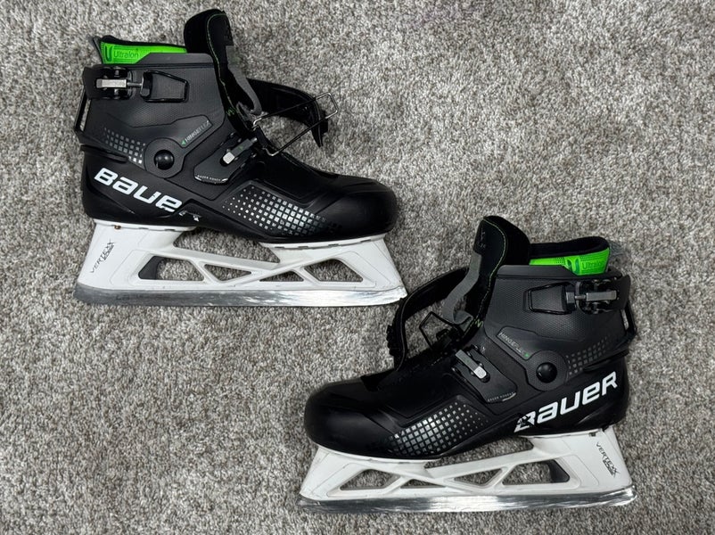Bauer Konekt Hockey Goalie Skates size 8 Regular width - excellent condition!