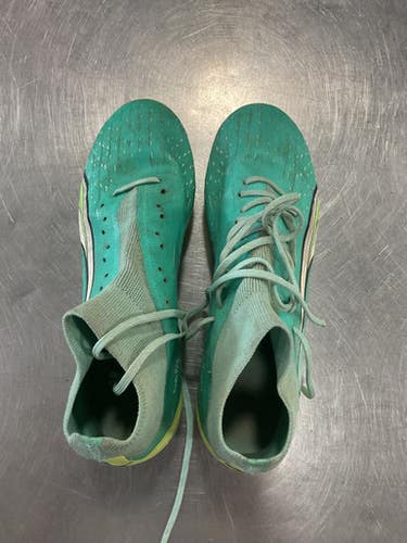 Used Puma Soccer Cleats Green Senior 6 11614-S000220505
