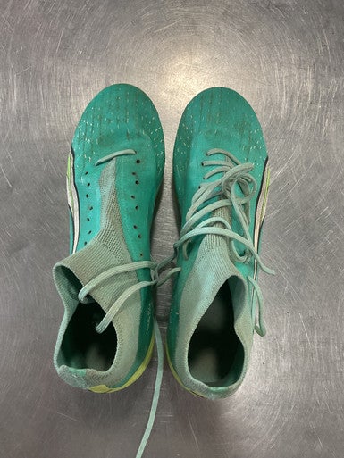Used Puma Soccer Cleats Green Senior 6 11614-S000220505