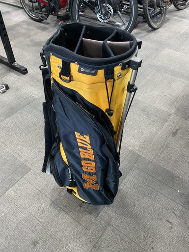 Used MICHIGAN 6 WAY STAND BAG Mens Stand Bag Navy Blue 11614-S000222771