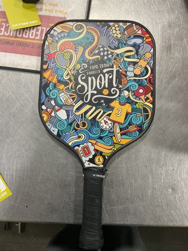 Used VINSGUIR PICKLEBALL PADDLE Pickleball Racquet Black 11614-S000222705